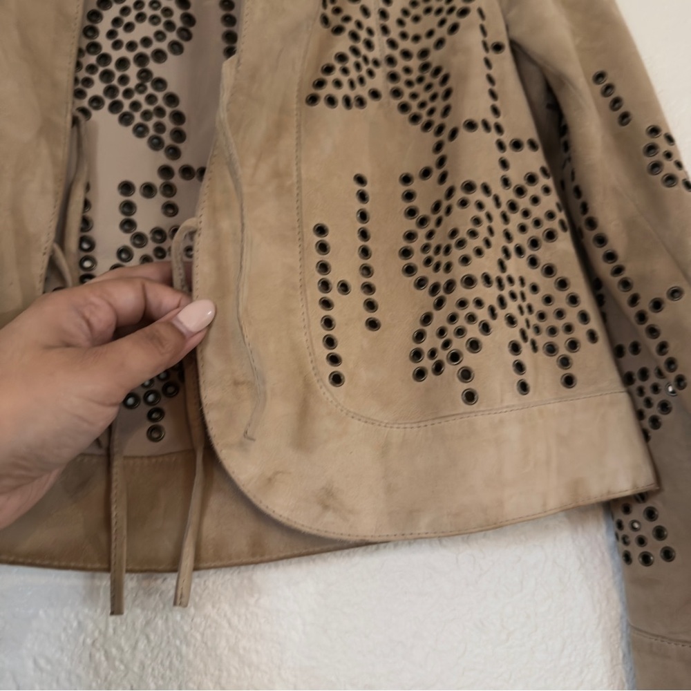 Theory Vintage leather jacket - Picture 4 of 9